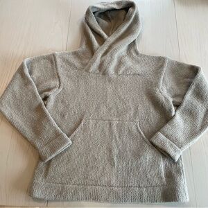 Lauren Manoogian Alpaca Wool Hand Loomed Sweater Hoodie Peru XS